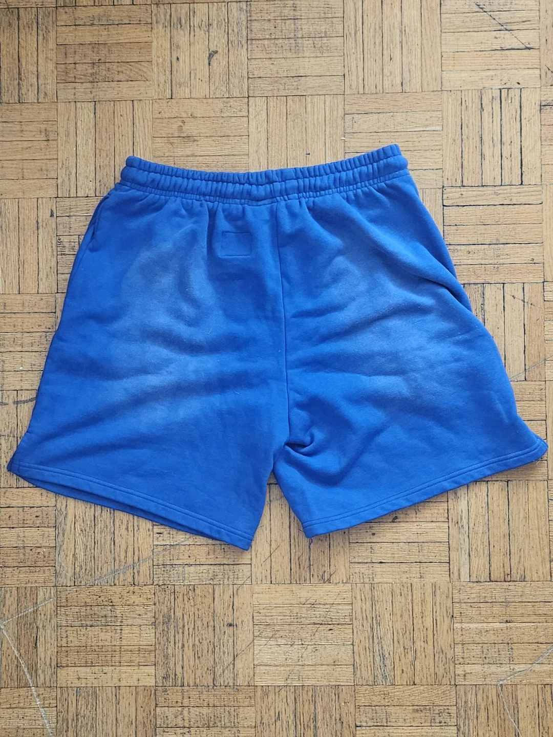 Hellstar White Flame Blue Men's Shorts - photo 4