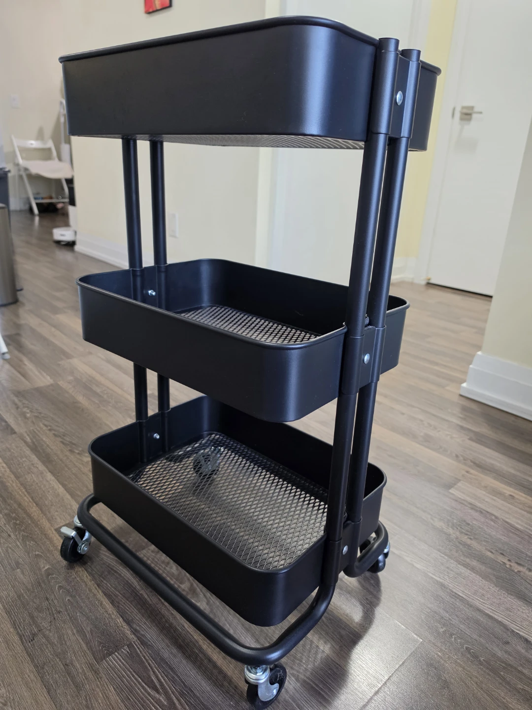 IKEA RSKOG Black Utility Cart