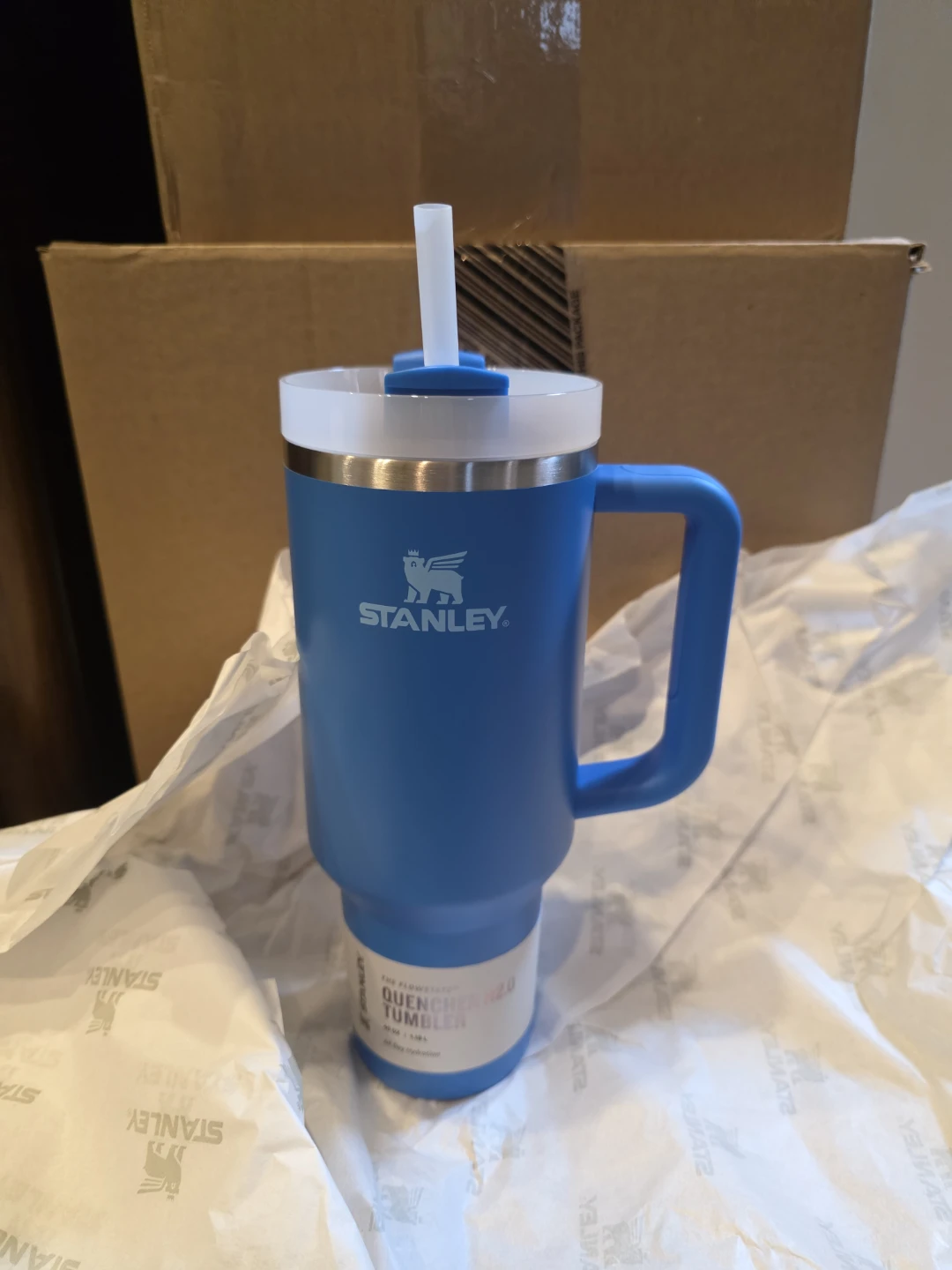 Stanley Flowstate Quencher H2.0 Tumbler - Blue 40oz