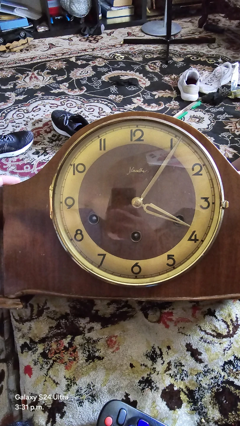 1960-1960 mauthe  clock