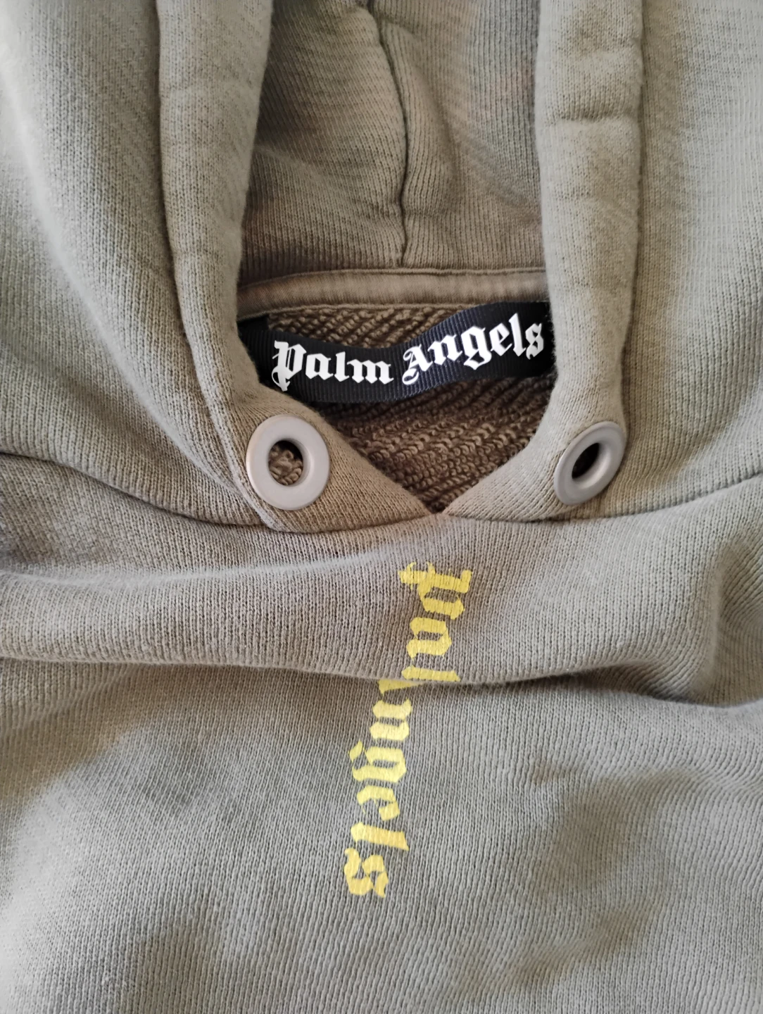 Palm Angels Hoodie - Green - Size L - photo 2