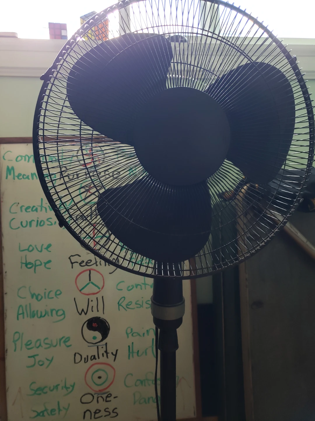 Black Standing Fan - photo 2