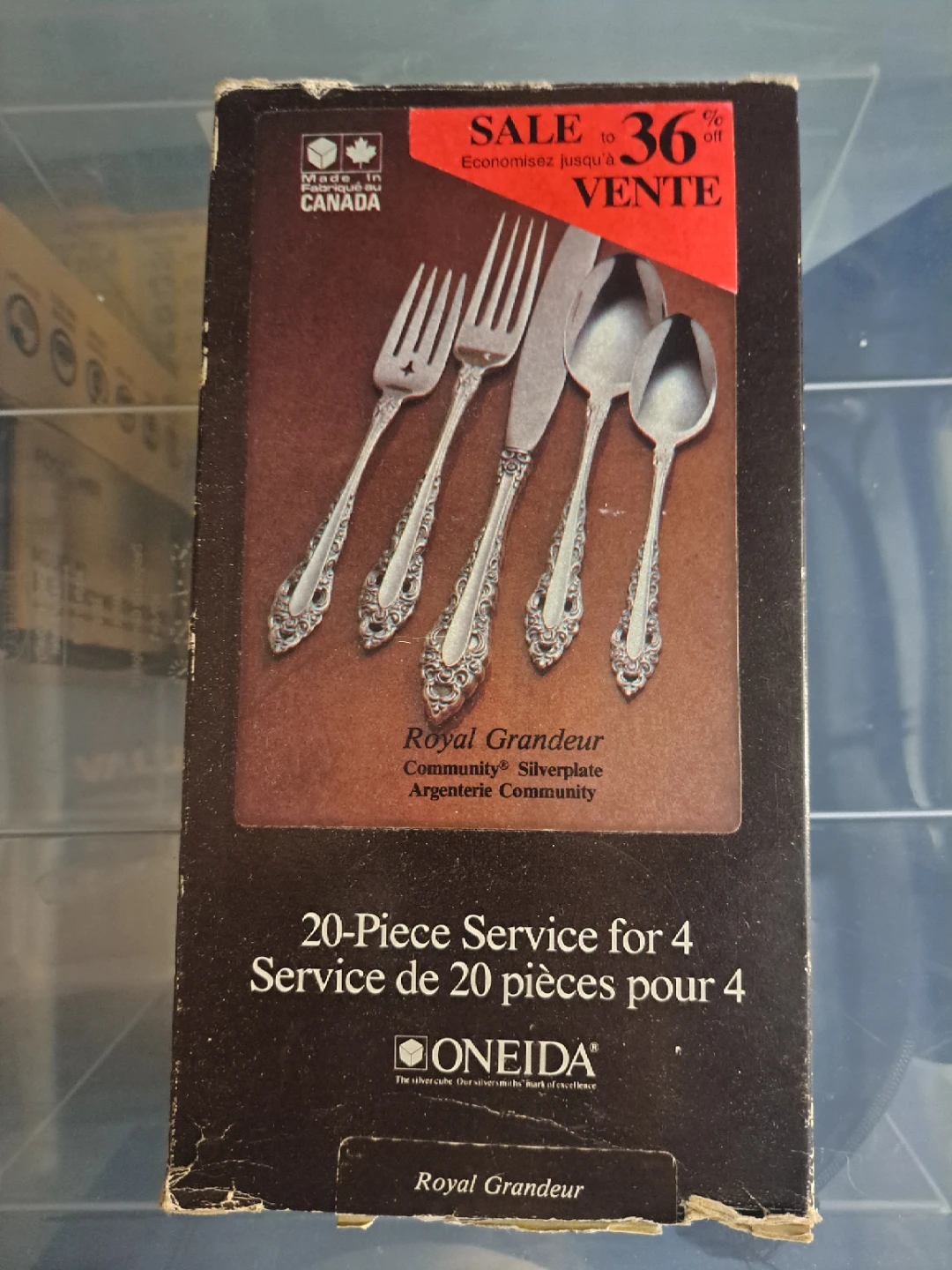 Oneida Royal Grandeur 20-Piece Silverplate Service for 4
