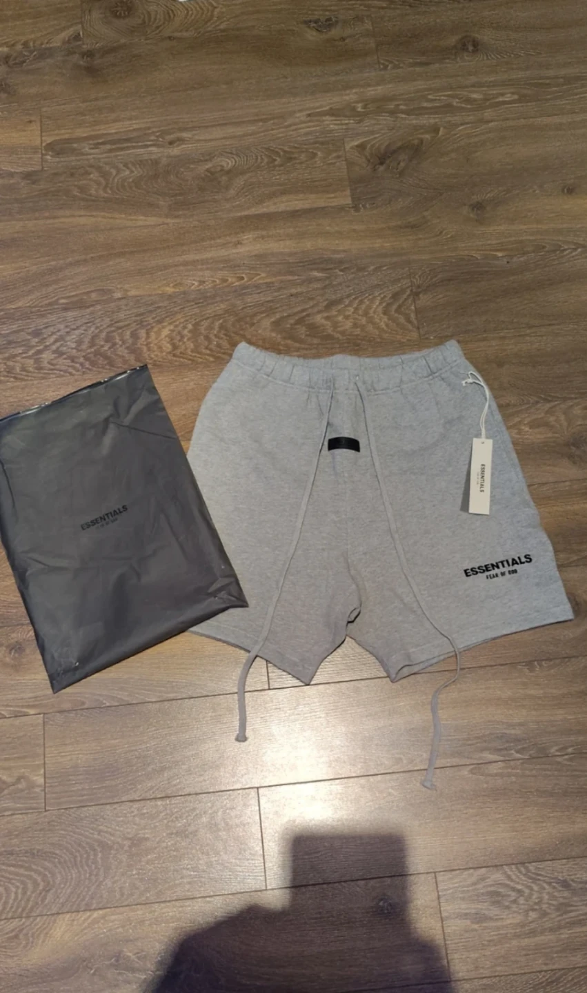 Fear of God Essentials Grey Sweat Shorts