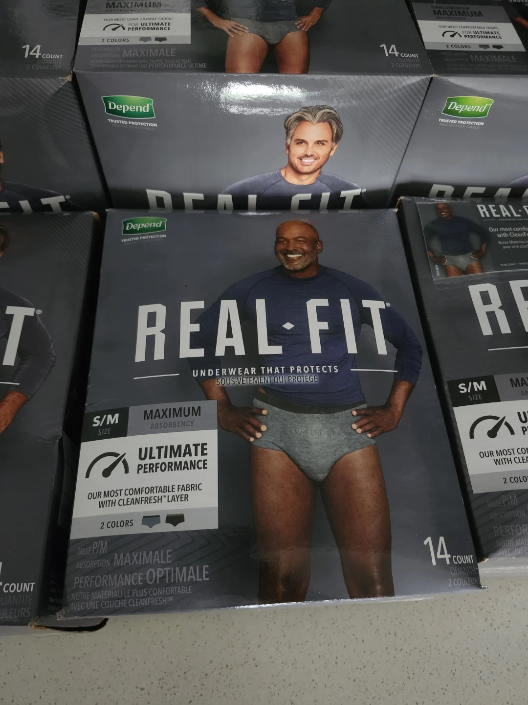 Depend Real Fit Underwear 6 boxes - photo 3
