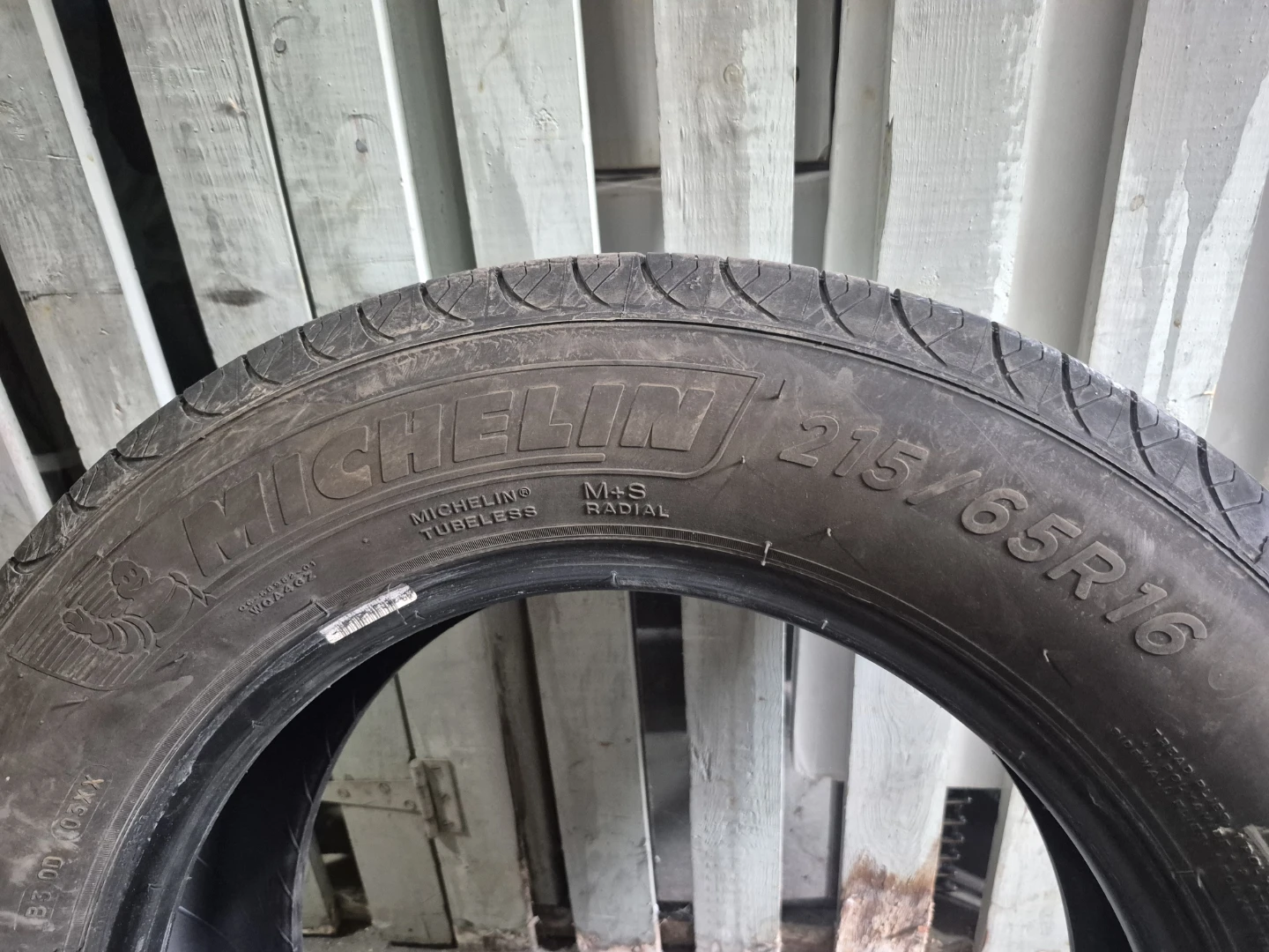 Michelin Tires 215/65R16 M+S Radial Set of 4