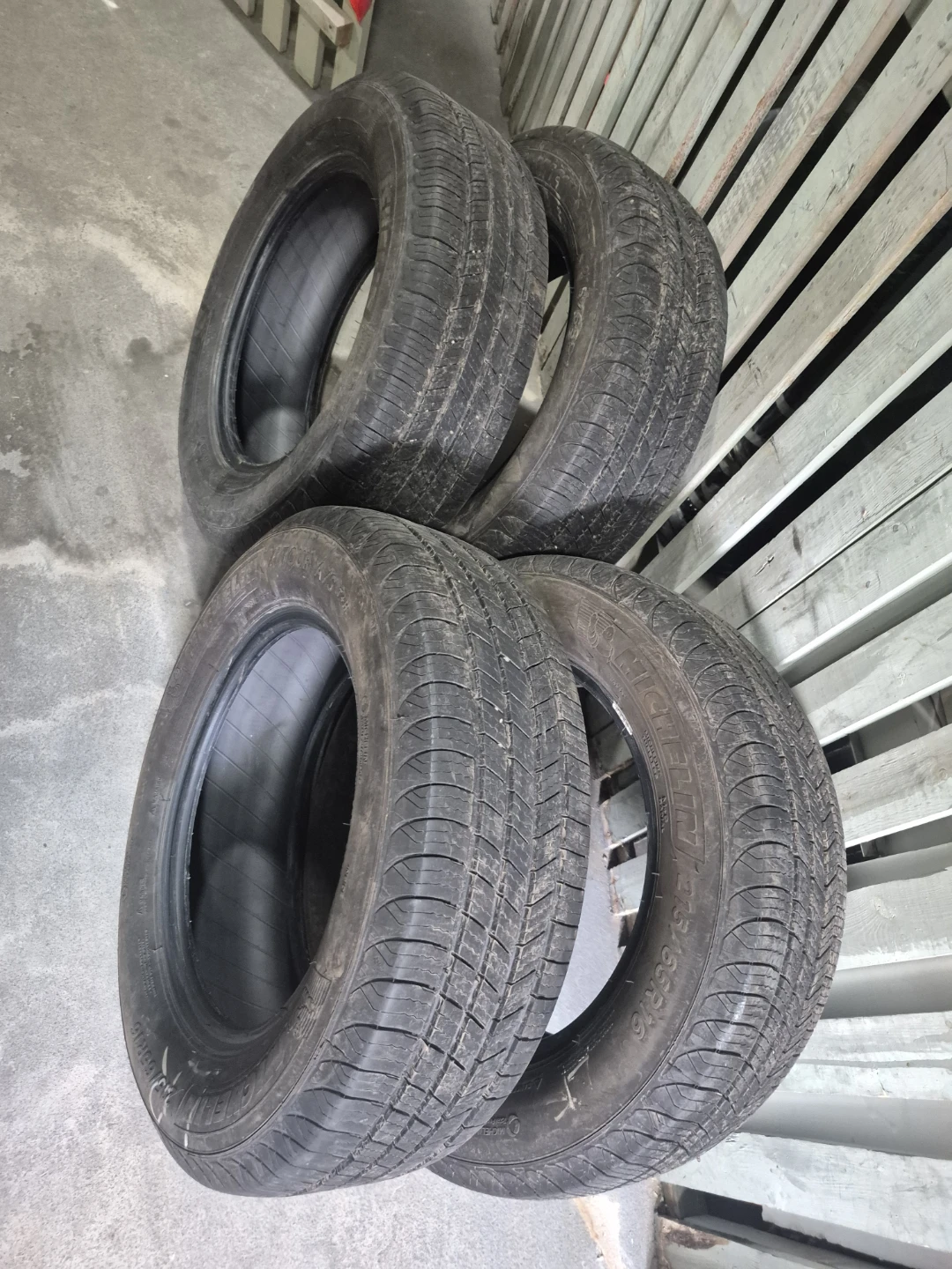 Michelin Tires 215/65R16 M+S Radial Set of 4 - photo 2