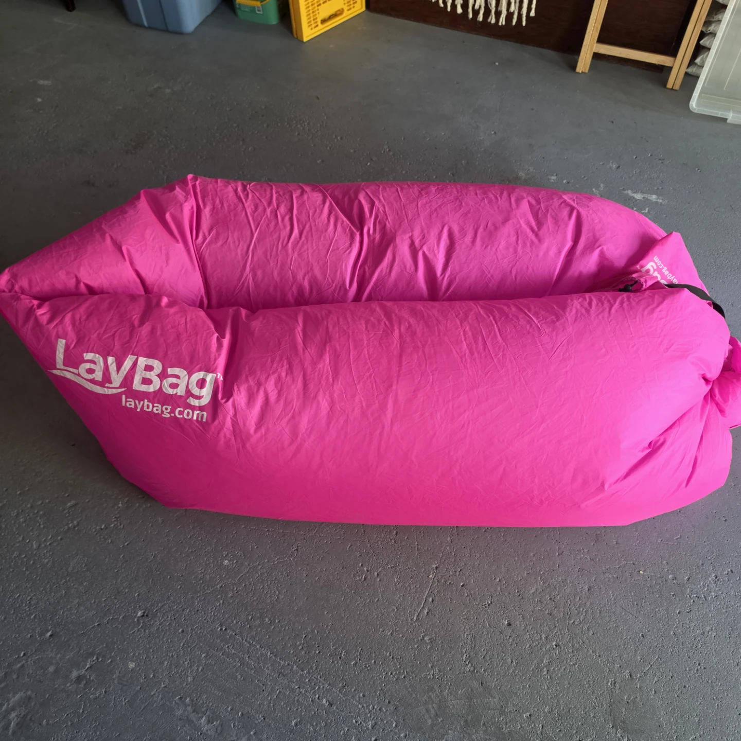 LayBag Inflatable Lounger - Pink