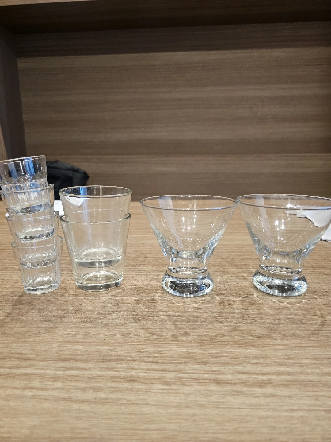 Set of 8 Assorted Glassware
