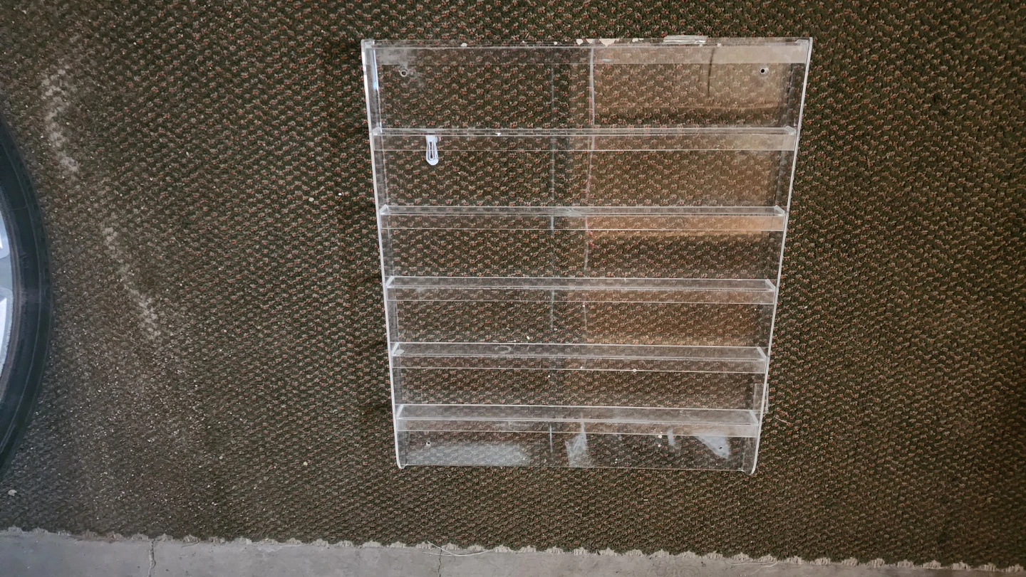 Clear Acrylic Display Shelf Unit - photo 2
