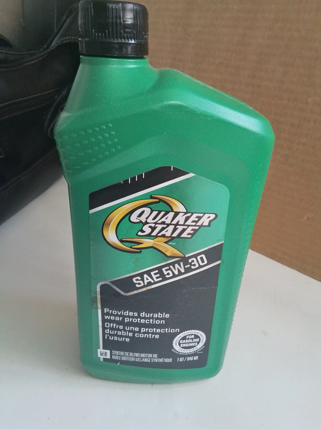 Quaker State SAE 5W-30 Synthetic Blend Motor Oil 1 Quart