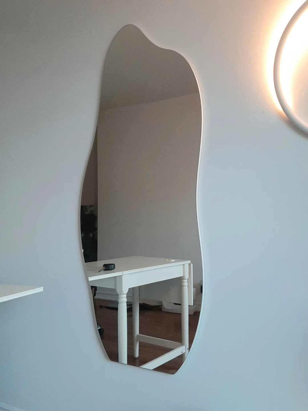 Irregular Shaped full length Wall Mirror