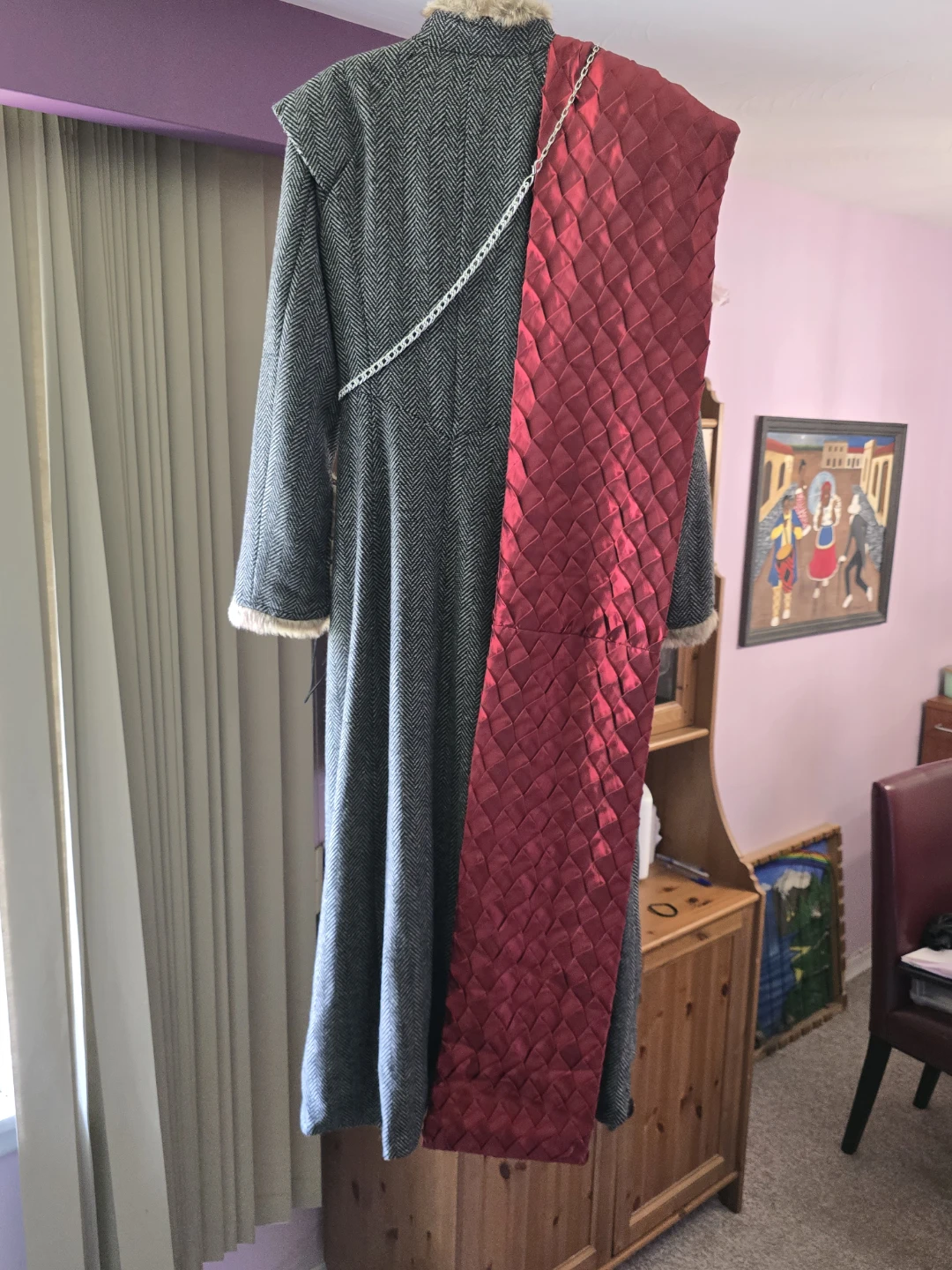 Daenerys Targaryen Game of Thrones Custom made Coat size small - photo 2
