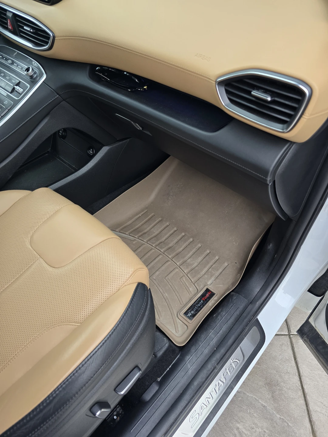 WeatherTech Floor Liners -  Custom fit for 2022 Hyundai Santa Fe
