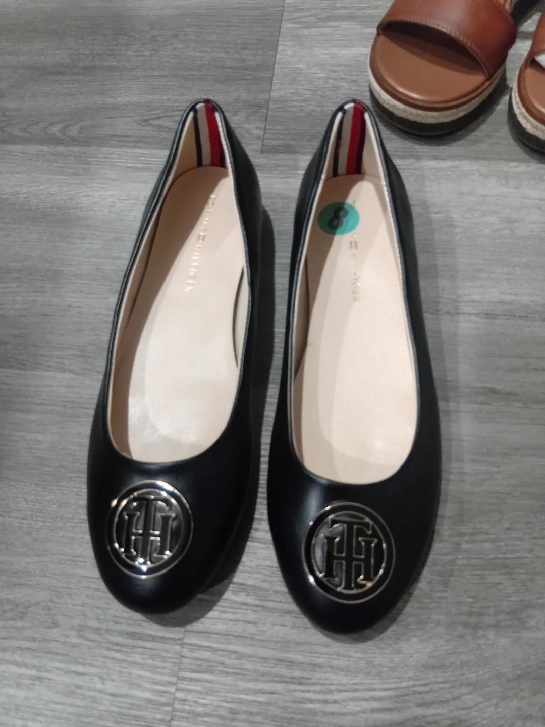 Mocassins Tommy Hilfiger noirs pointure 8