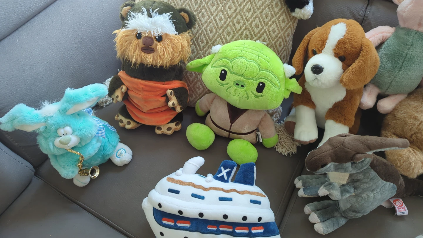 Collection of Plush Stuffed Animals washed