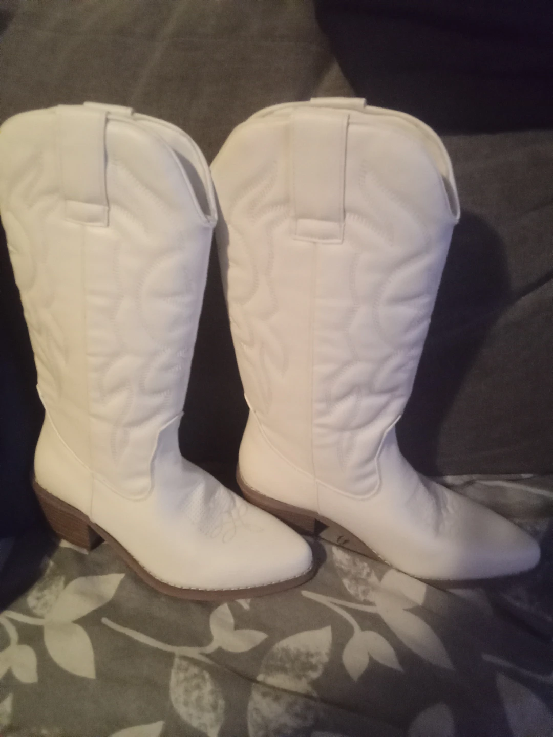 White Cowboy Boots