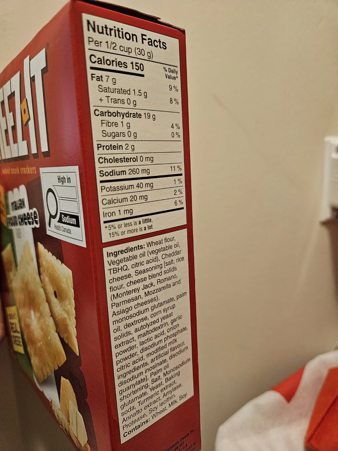 Cheez-It Italian Four Cheese Crackers 200g - photo 3