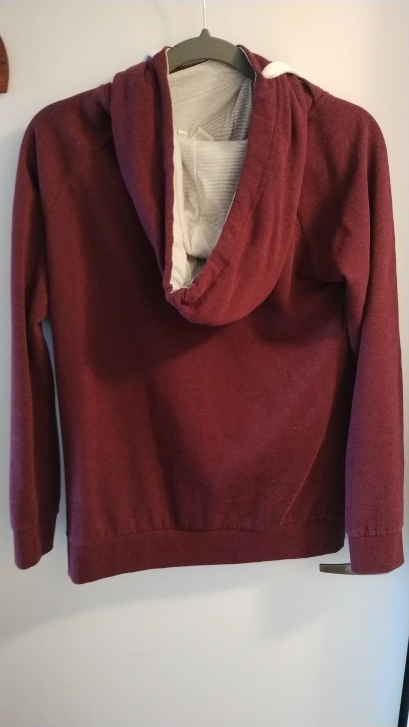 Women's Maroon Hoodie - photo 2