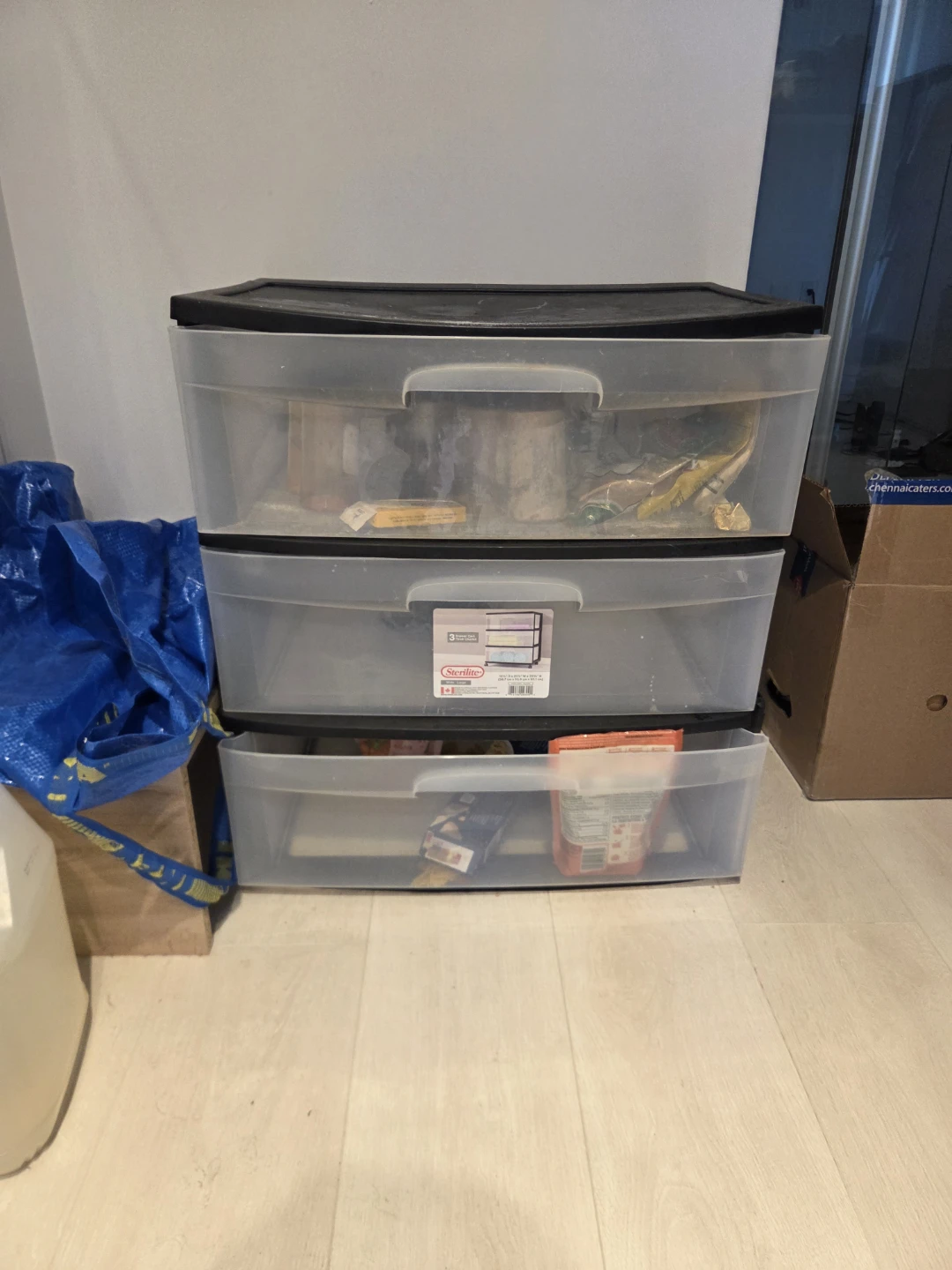 FREE-Sterilite 3-Drawer Organizer