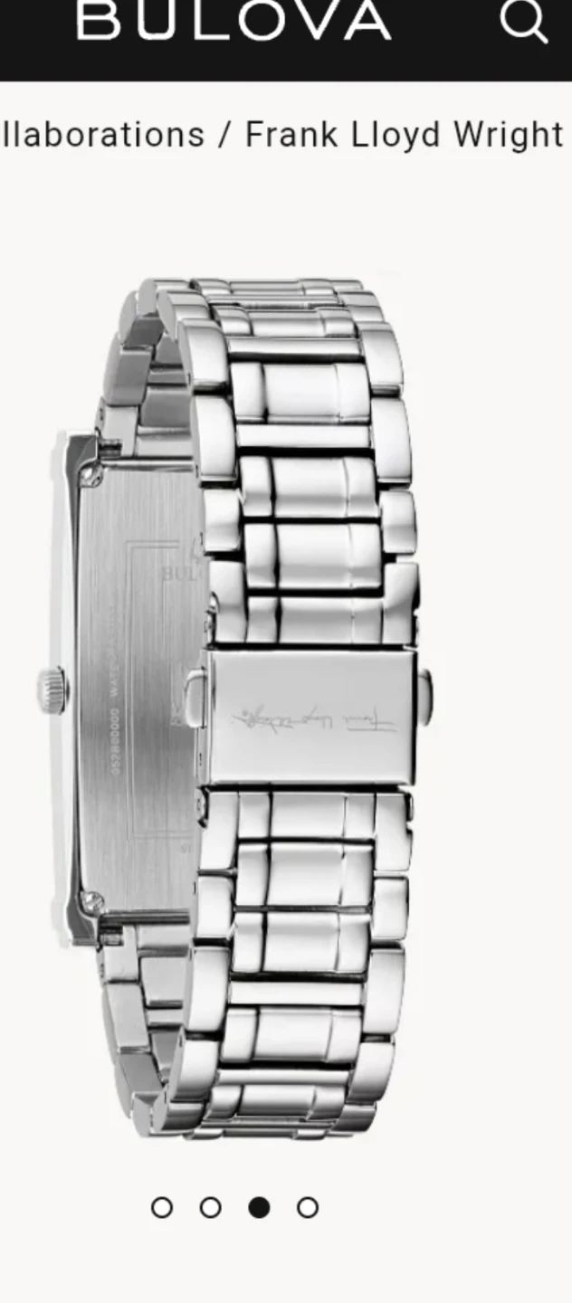 Bulova Frank Lloyd Wright Watch $OBO - photo 2
