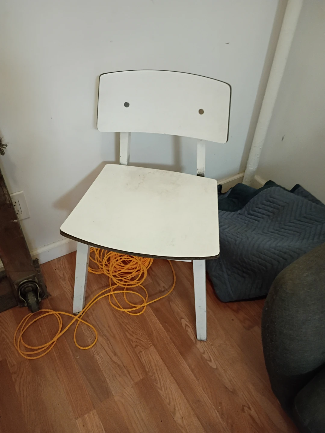 White Child's Chair
