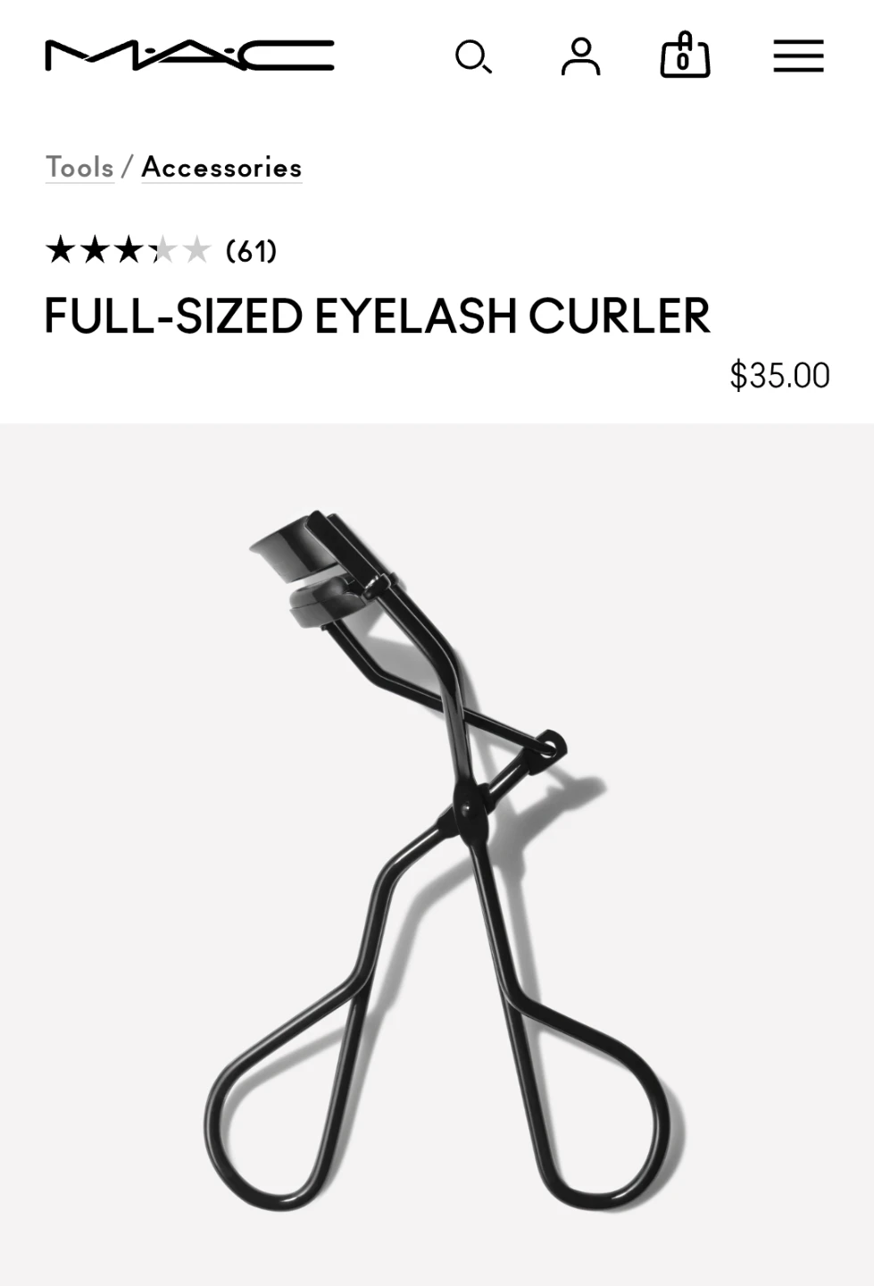 MAC Full-Sized Eyelash Curler
