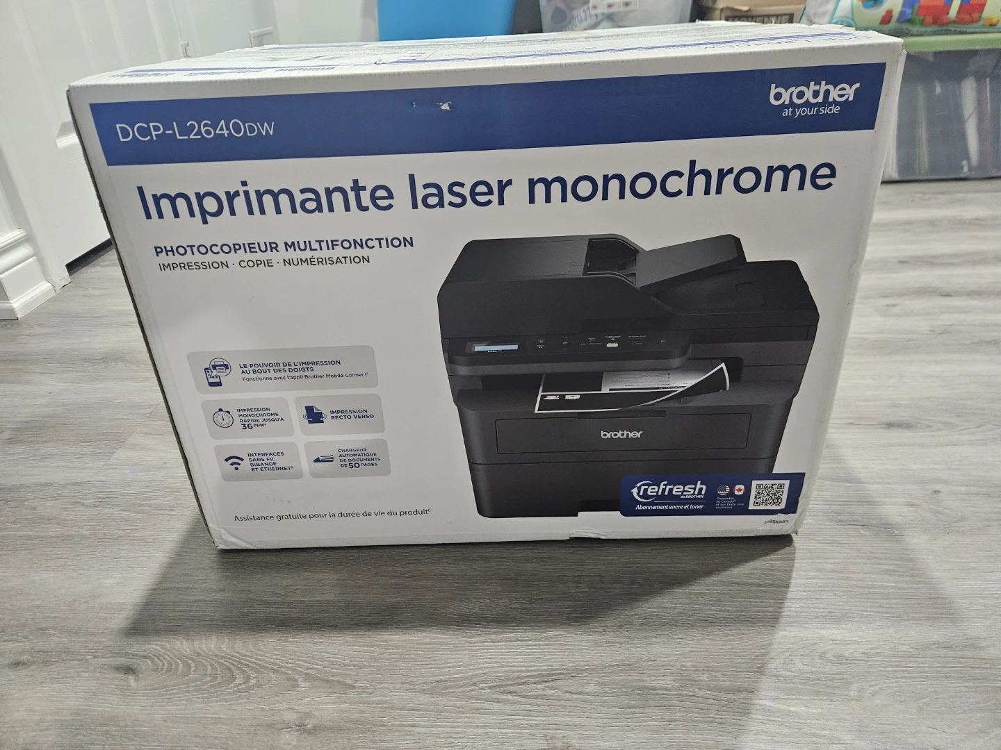 Brother DCP-L2640DW Monochrome Laser Printer - photo 2