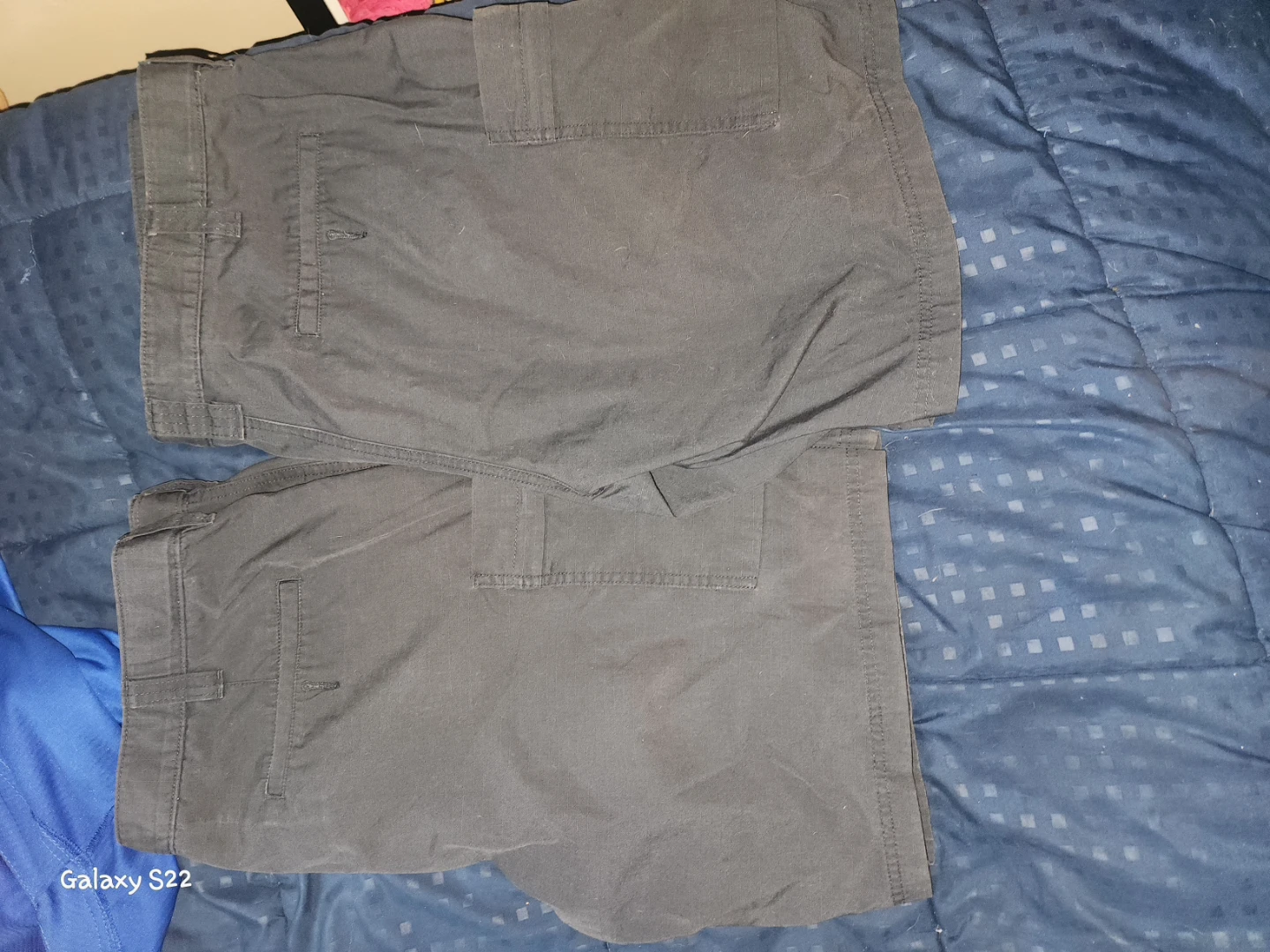Men's Navy Cargo Shorts - photo 4