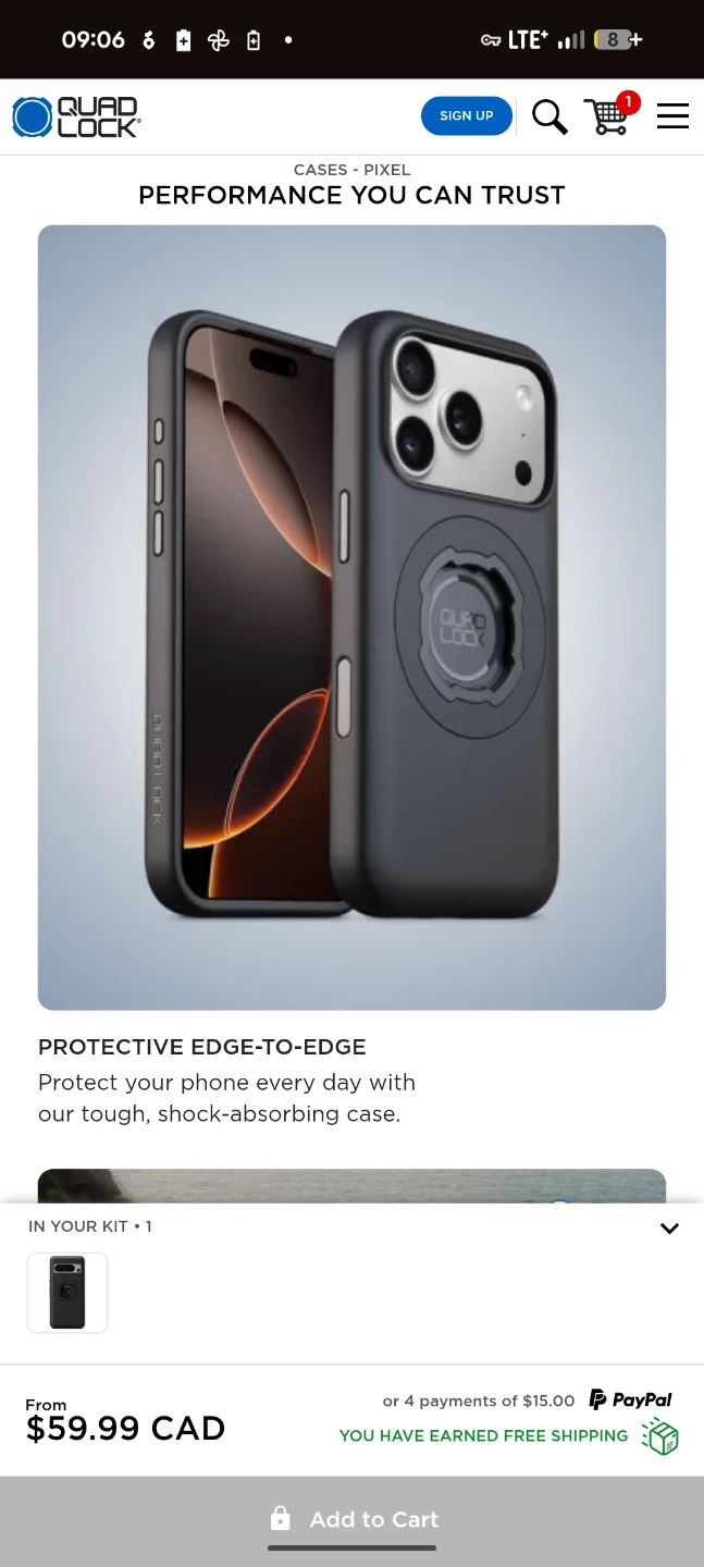 Quad Lock Pixel 8 Pro MAG Phone Case