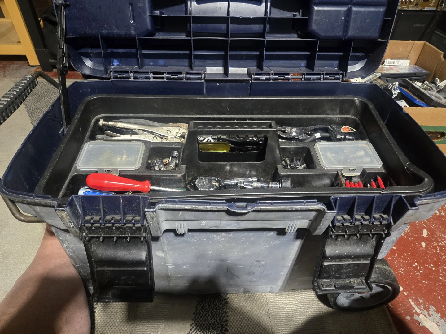 MASTERCRAFT Tool Box with Wheels