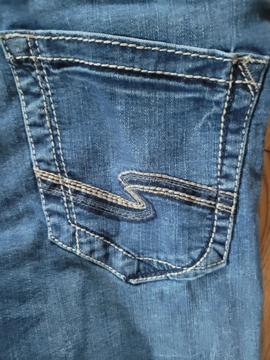 Silver jeans