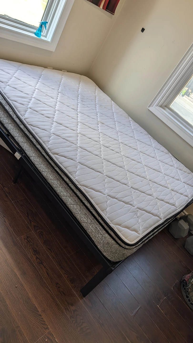 Queen Size Bed Frame + Mattress - photo 3
