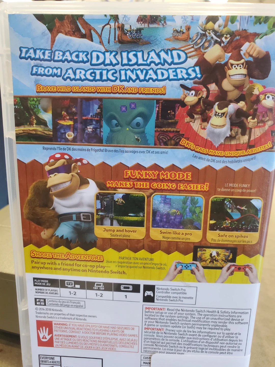 Nintendo Switch Donkey Kong Country: Tropical Freeze Game - photo 2