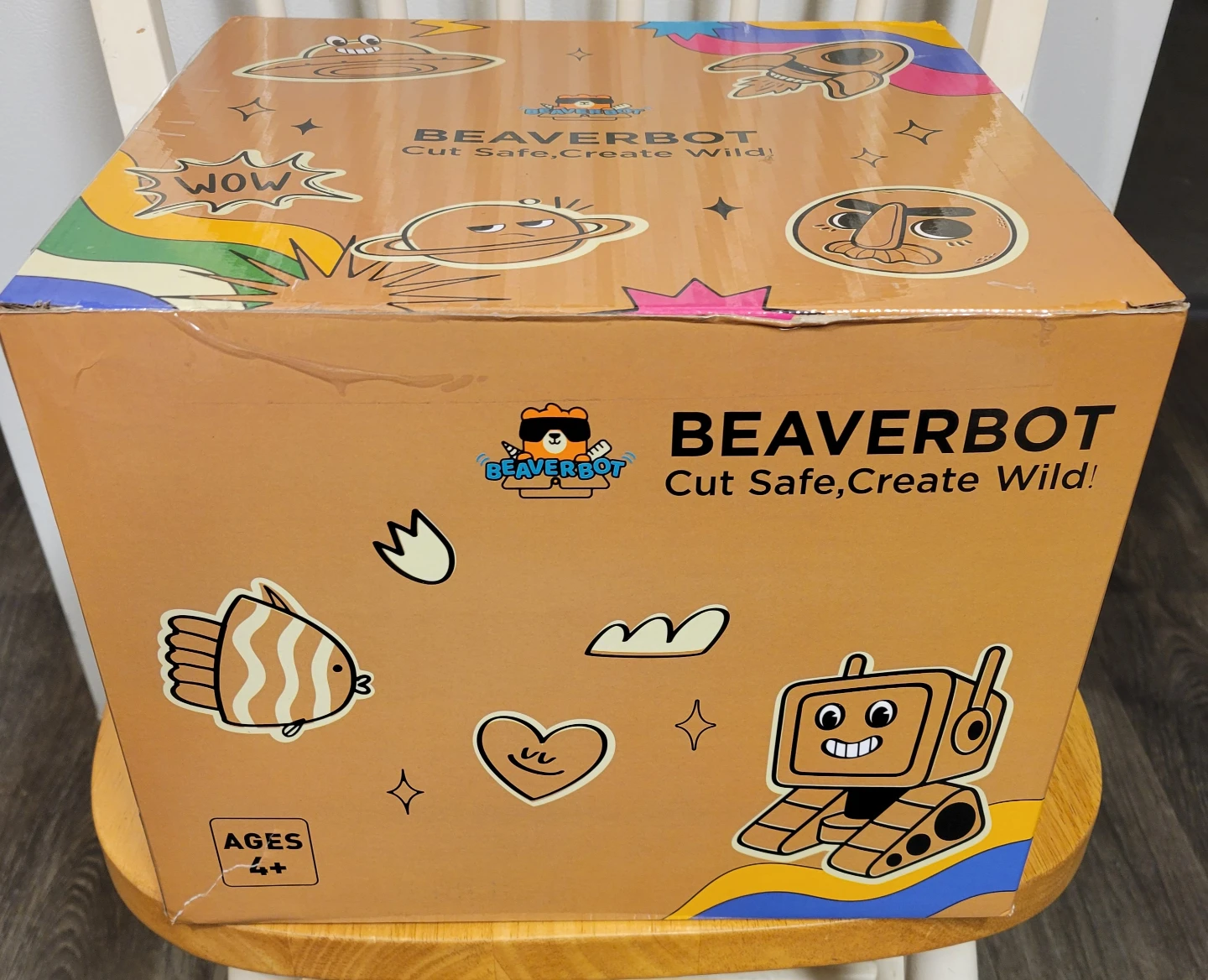 BEAVERBOT C1 Cardboard Cutter Kids DIY Construction Kit Craft