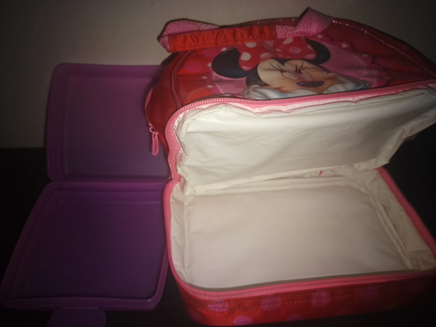 Minnie Mouse Lunch Bag with Container - photo 2