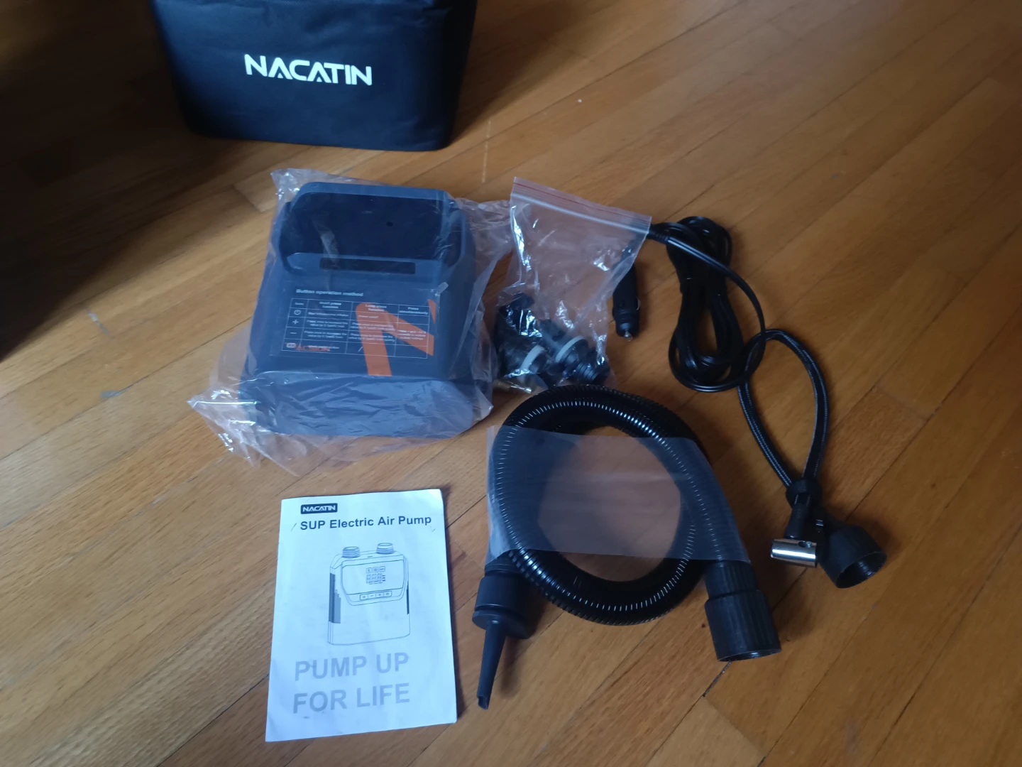 NACATIN 50PSI Electric Paddle Board Pump - photo 2