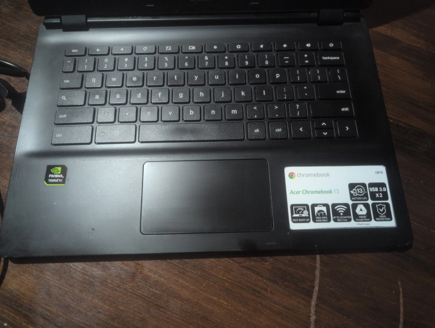 Acer Chromebook 13 Laptop with Charger - photo 2