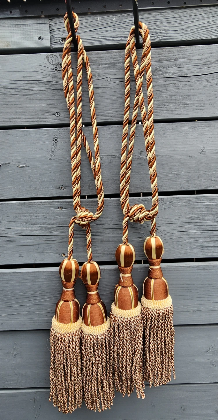 Decorative Tassel Tiebacks