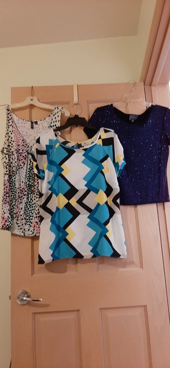 Cute Summer shirts Size L $3 each