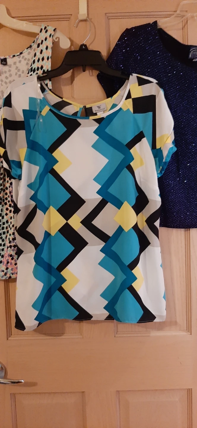Cute Summer shirts Size L $3 each - photo 2