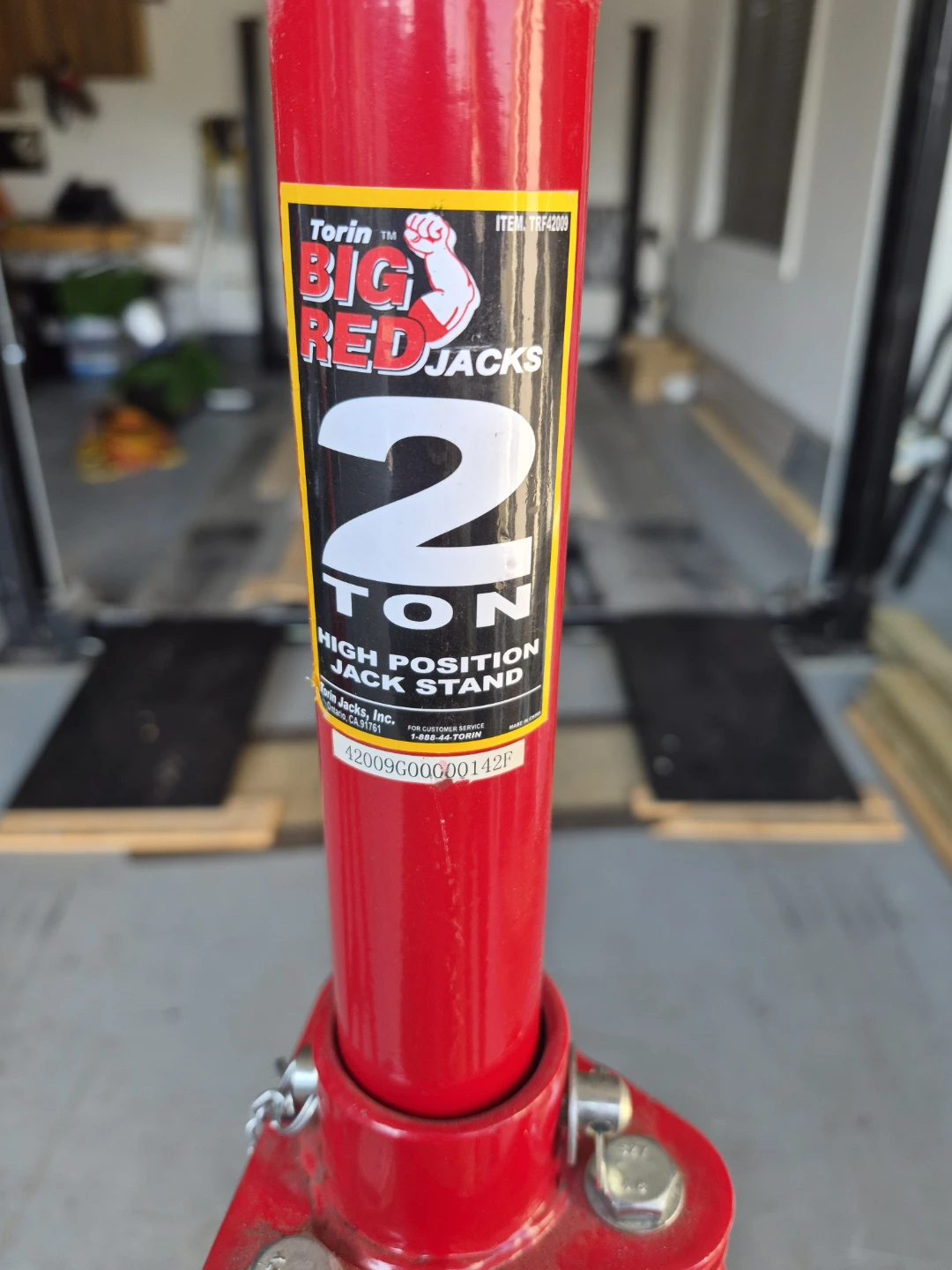 Torin Big Red Jacks 2 Ton High Position Jack Stands.$80 each - photo 2
