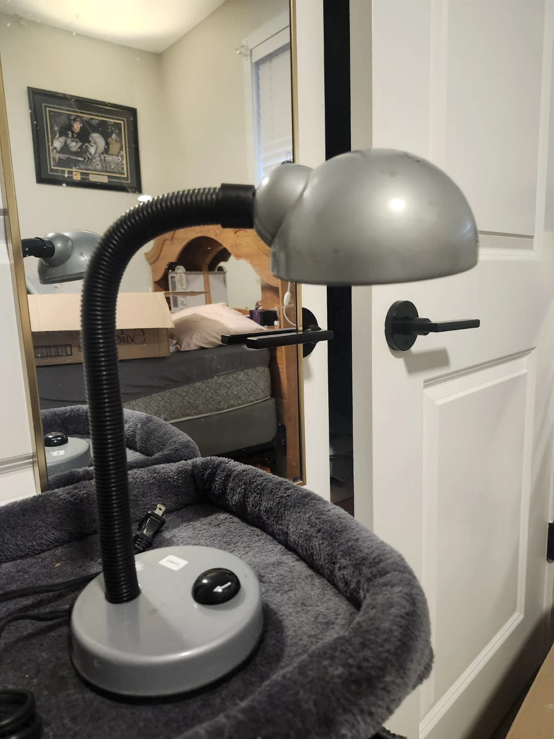 Silver Gooseneck Desk Lamp - photo 2