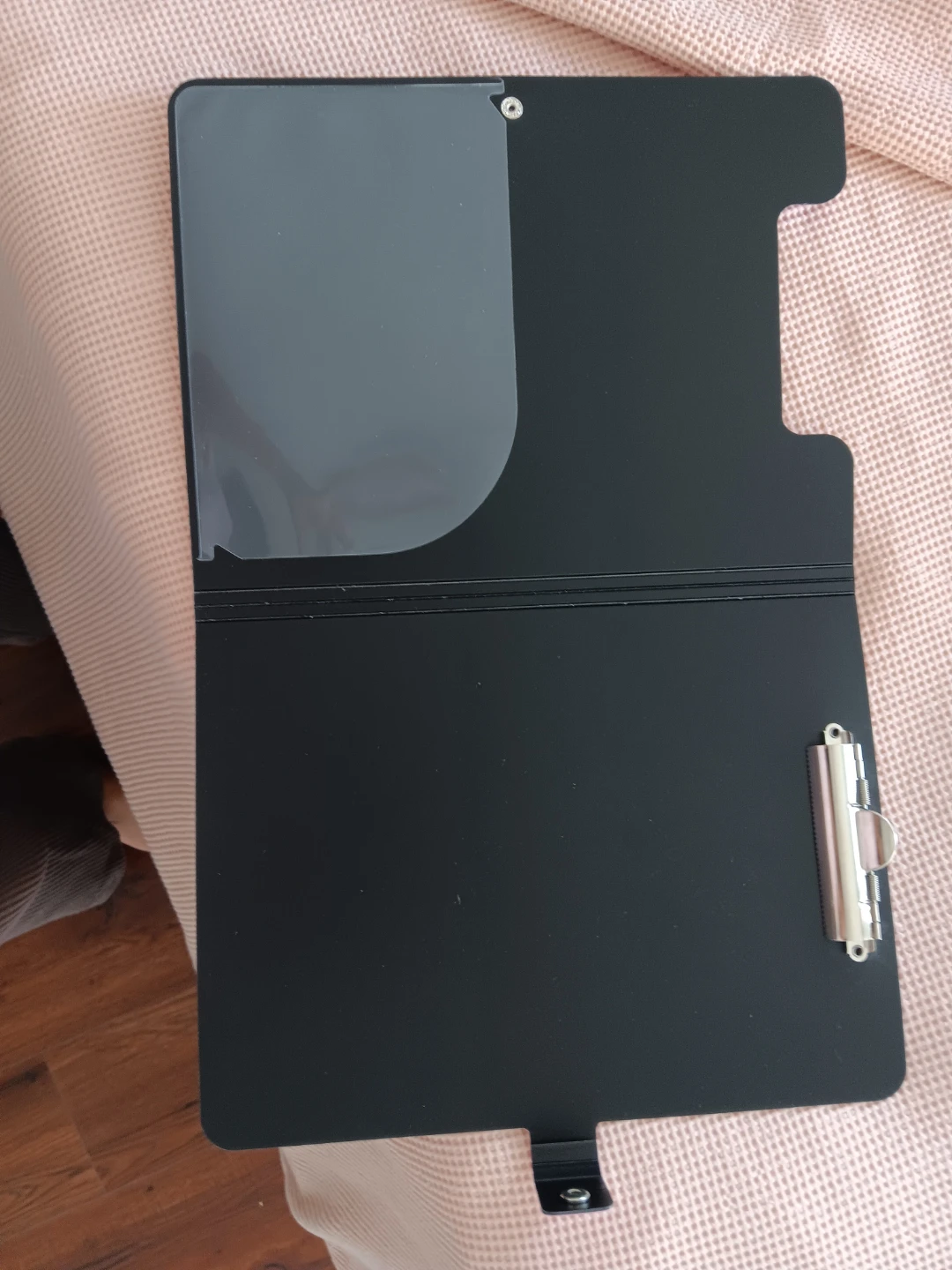 Pink Clipboard with Storage Case