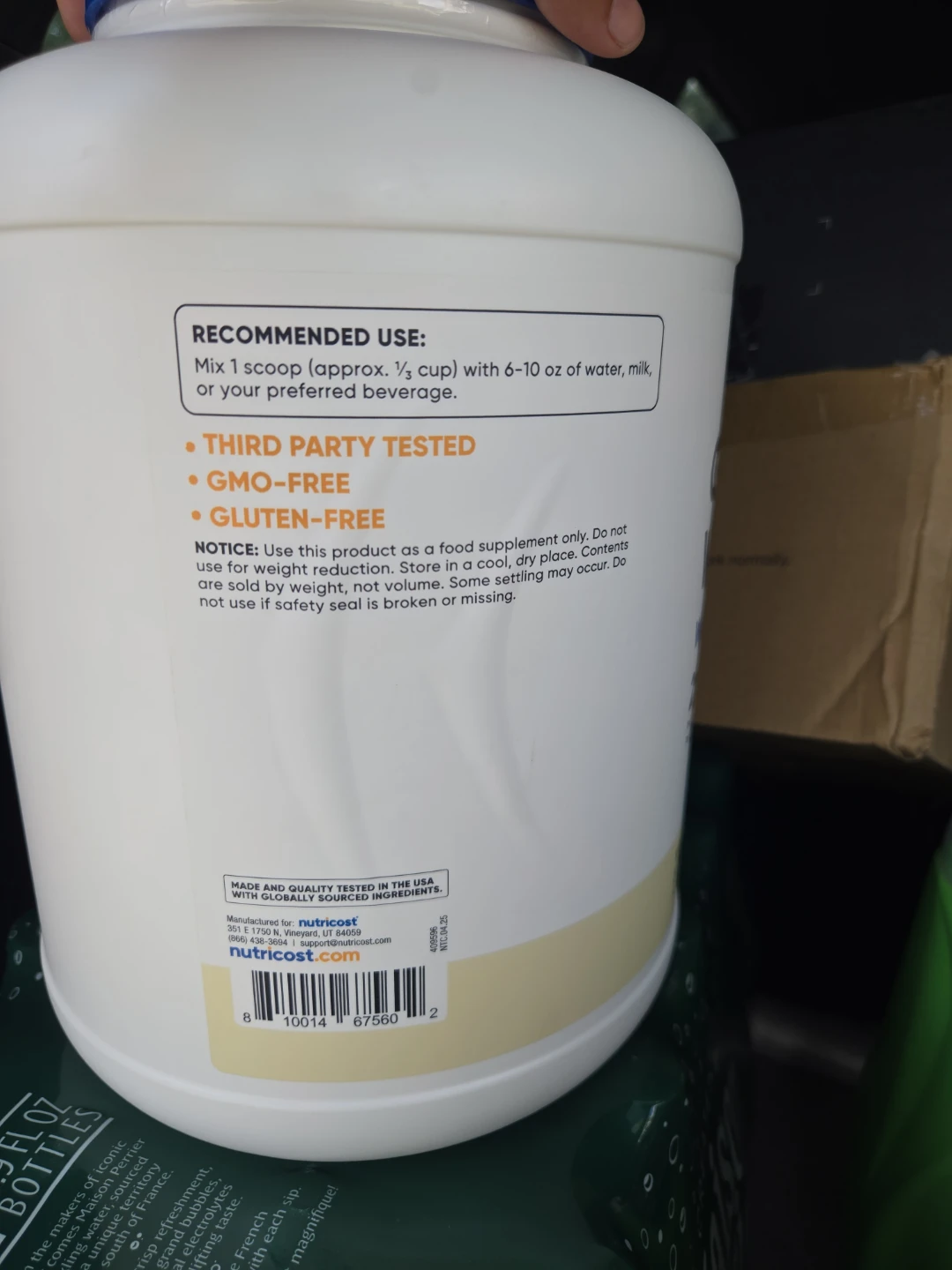 Nutricost Grass-Fed Whey Protein Concentrate 5LB Vanilla - photo 3
