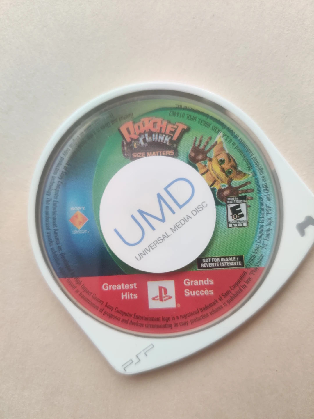 Ratchet & Clank: Size Matters UMD PSP Game