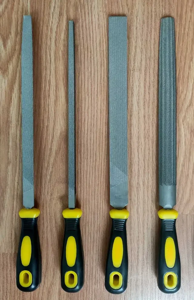 10" High Carbon Steel Files with Handles