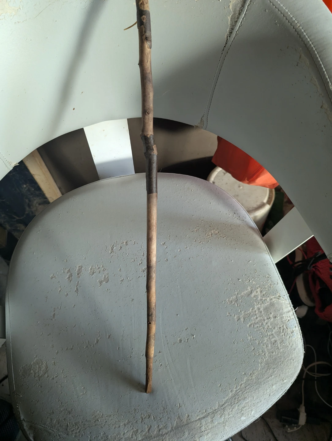 Handmade Wooden Peace Pipe - photo 4