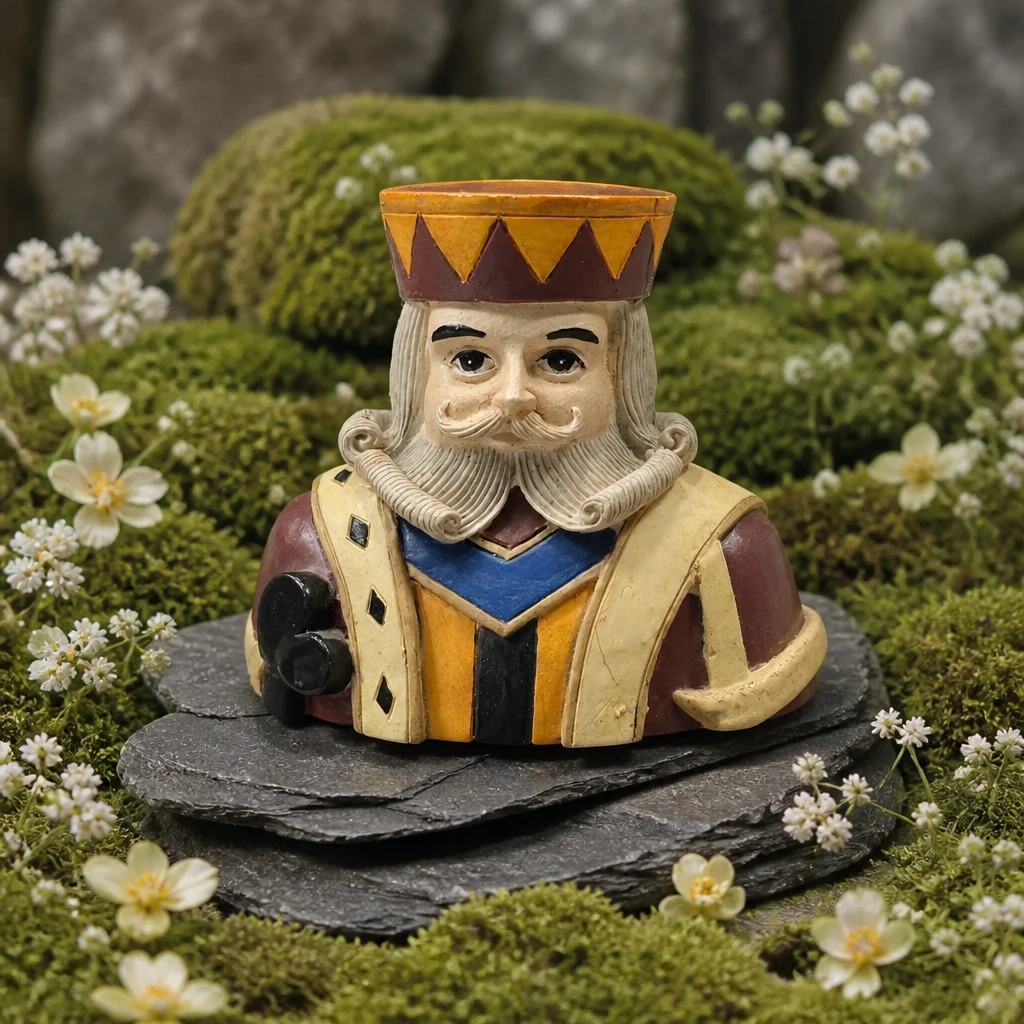 King of Clubs Playing Card Figurine Holder - photo 2