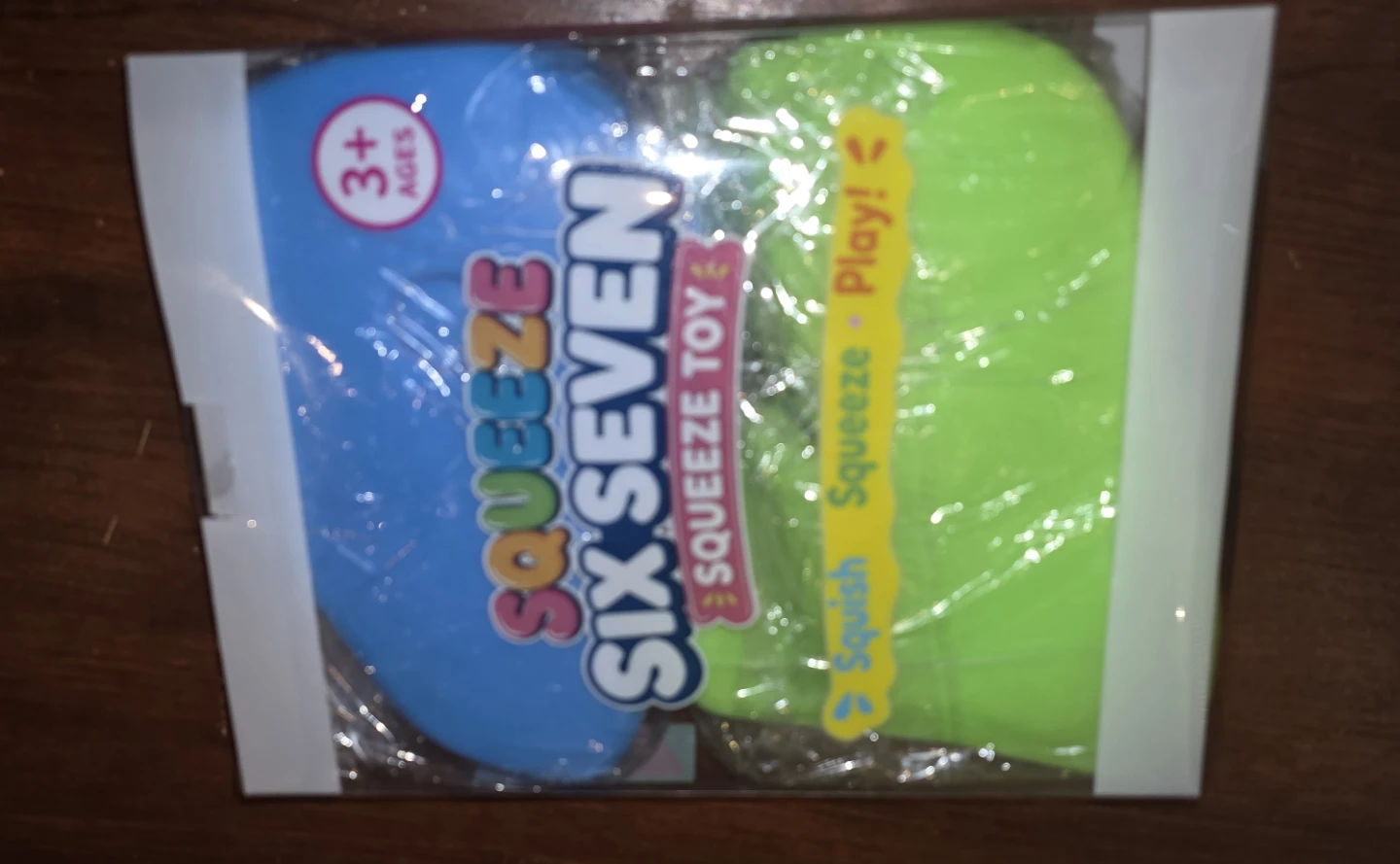 Squeeze Six Seven Squeeze Toy - Blue & Green - photo 4